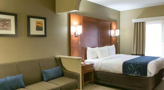 Двухместный люкс Comfort Suites Austin NW Lakeline