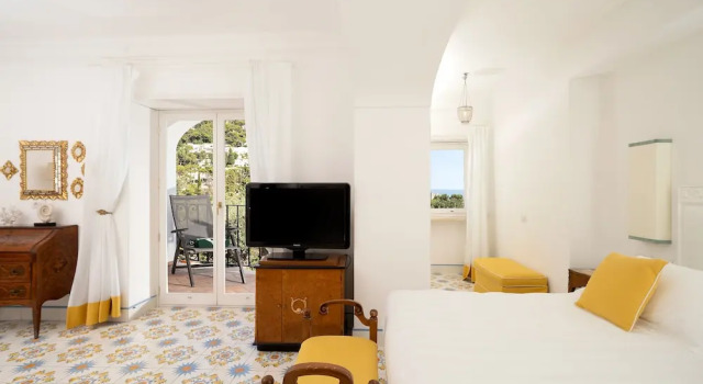 Luxury Double Junior Suite with balcony Sina Flora
