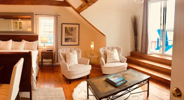 Deluxe Doppel Zimmer mit Balkon und mit Meerblick Treadwell Inn