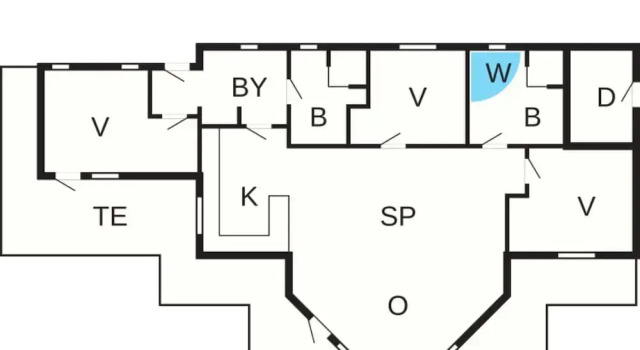 Коттедж 4 Star Holiday Home in Skals