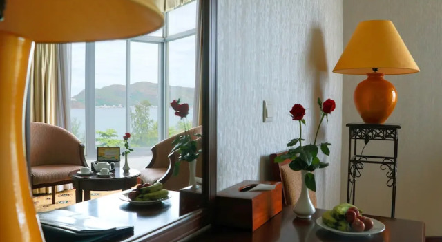 Двухместный номер Deluxe с видом на море Saigon Quy Nhon Hotel