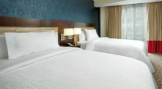 Четырёхместный номер Premium Hilton Garden Inn Washington DC/Georgetown Area