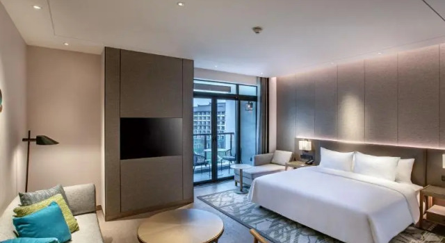 Люкс Superior с видом на улицу Lebanshan Hotel Chongqing Yongle