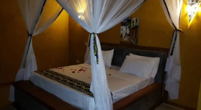 Kusini Beach Bungalows, Varaa Hotelli Hotellit Pvani region uima-altaalla, Uima-allas