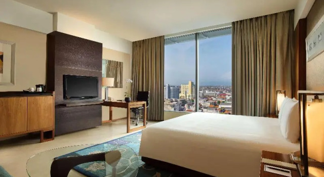 Deluxe double chambre Hilton Bandung