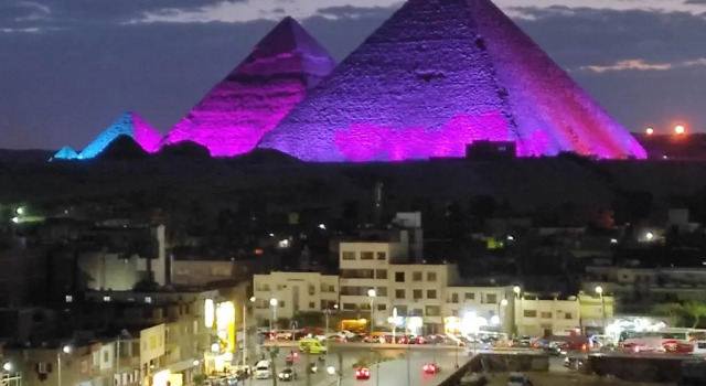 pyramids view suite/vista piramidi, Rezervovat Hotel Gíza 