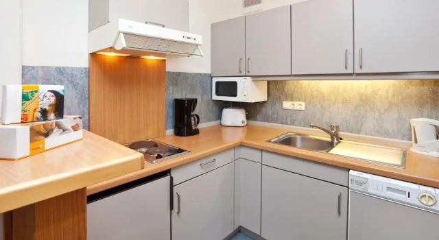 Апартаменты с 2 комнатами с видом на горы Appartement-Hotel Seespitz
