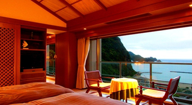 Люкс Nishiizu Crystal View Hotel