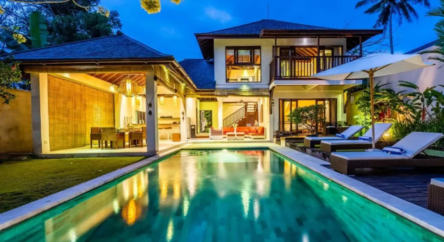 Вилла Deluxe с 4 комнатами Pristine Yuyu Villa Balian