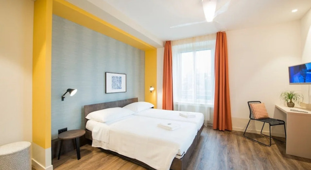 Двухместный номер Comfort Hotel Pestalozzi Lugano
