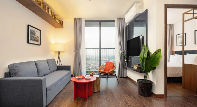 Люкс с 2 комнатами Mandala Hotel & Suites Bac Giang