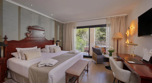Двухместный номер Deluxe с балконом Secrets Mallorca Villamil Resort & Spa