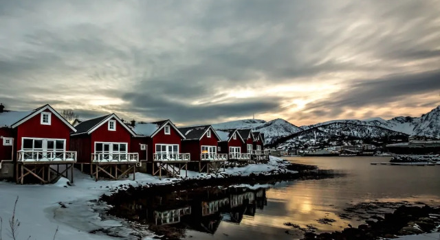 Номер Standard с 4 комнатами с балконом Vesterålen Resort & Kysthotell