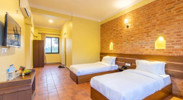 Номер Deluxe Badreni Jungle Resort, Sauraha