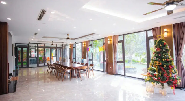 Кровать в общем номере King Bavi Resort