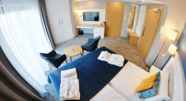 Deluxe Doppel Zimmer mit Balkon Hotel Hel