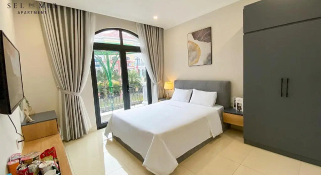 Двухместный номер Standard с балконом Sel de Mer Apartment Grand World Phu Quoc