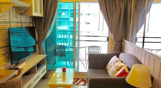 Lumpini Park Beach Jomtien Pattaya Sea View & Pool View Room 1412 (1 Bedroom), Забронировать Апартаменты/квартира Отели Джомтьен-Бич с бассейном, Бассейн