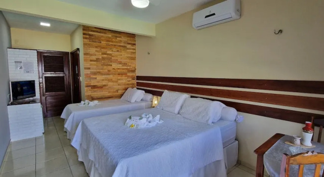 Luxo Suite 2 quartos varanda Pousada Sol & Lua