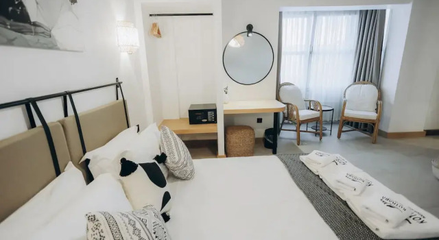 Номер Deluxe c 1 комнатой Kotraba Alacati Hotel