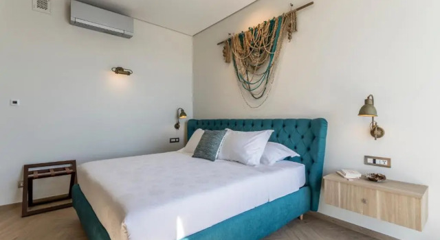 Двухместный номер Deluxe с балконом и с видом на море Seaview Luxury Retreat