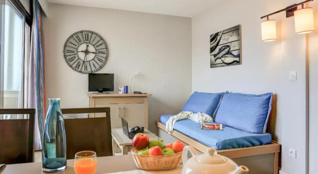 Студия с видом на море Residence Pierre & Vacances Les Balcons de Collioure