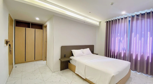 Двухместный номер Deluxe с видом на город The Luxe Hotel Châu Đốc