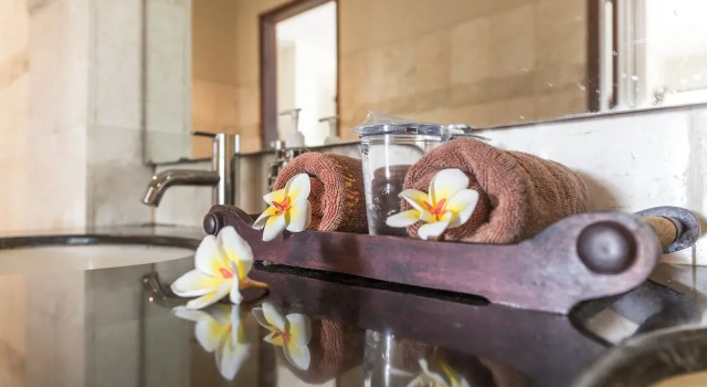 Вилла с балконом Puri Wirata Dive Resort and Spa Amed