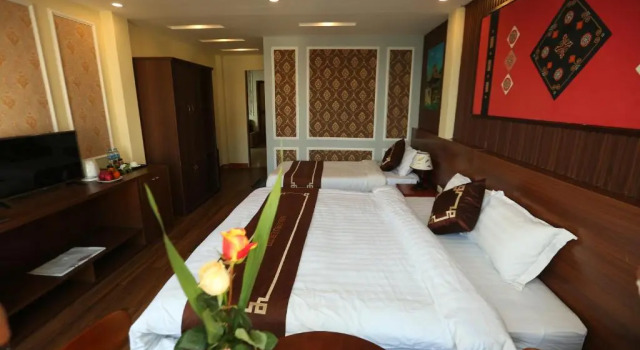 Трёхместный номер Deluxe Sapa Unique Hotel
