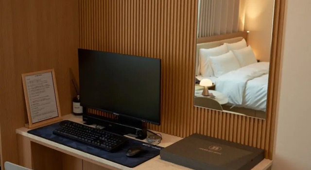 Номер Deluxe Brown Dot Hotel Gunsan Terminal Branch