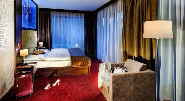 Трёхместный номер Classic с балконом Wellness Hotel Chopok