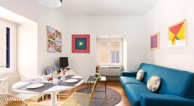 Holiday Apartment Farnese in Campo de' Fiori, Забронировать Апартаменты/квартира Навона Рим, рядом с Уста истины