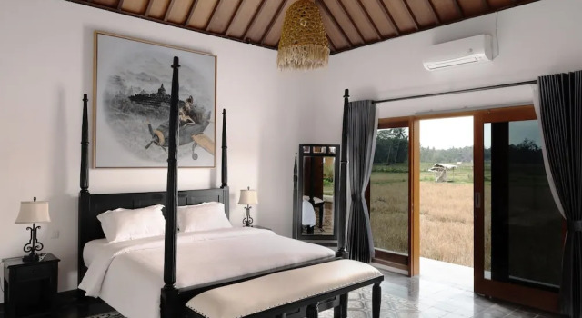Luxo Casal quarto com vista para a montanha Bhumi Kasuryan