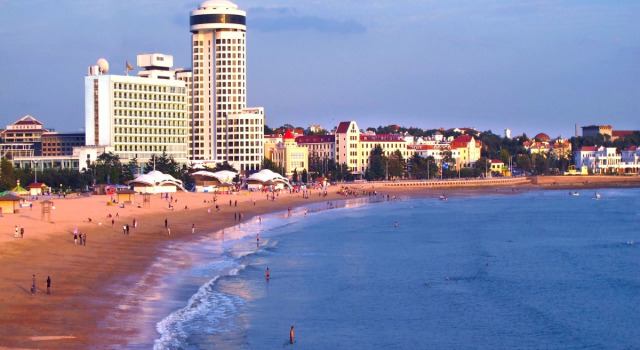 Двухместный номер Standard с видом на море Huiquan Dynasty Hotel Qingdao