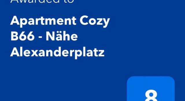 Апартаменты Apartment Cozy B66 - Nähe Alexanderplatz