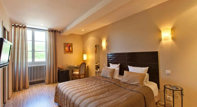 Номер Superior Hotel-restaurant Les Caudalies