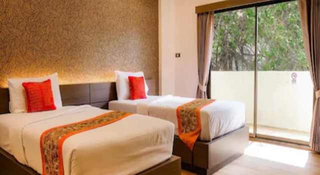 Двухместный номер Deluxe с балконом NIM SEE SENG Hotel