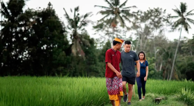 Вилла c 1 комнатой с видом на бассейн Kayangan Villa Ubud