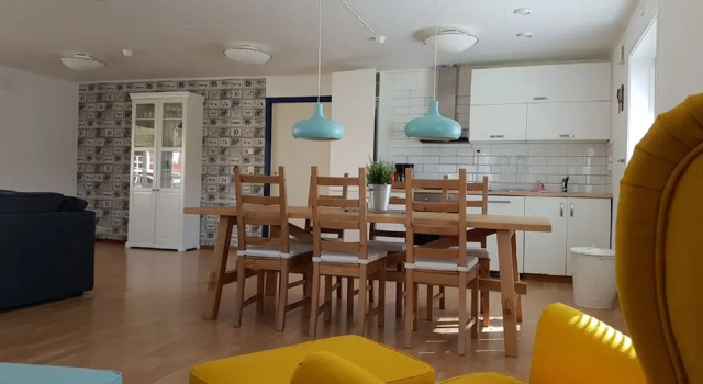 Апартаменты Comfort с красивым видом из окна Den Sovande Älgen