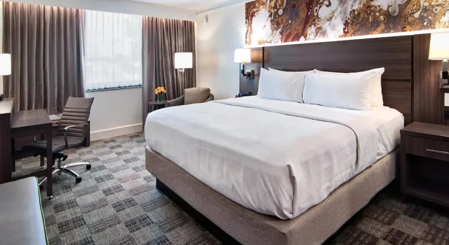 Двухместный номер Standard с видом на бассейн Crowne Plaza Executive Center Baton Rouge by IHG