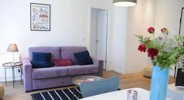 Апартаменты c 1 комнатой с балконом Lisbonne Appartements