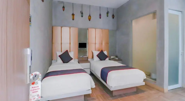 Lüks çift kişilik oda The Batik Bed and Coffee