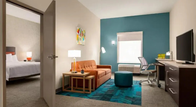 Двухместный люкс c 1 комнатой Home2 Suites By Hilton San Antonio North Stone Oak