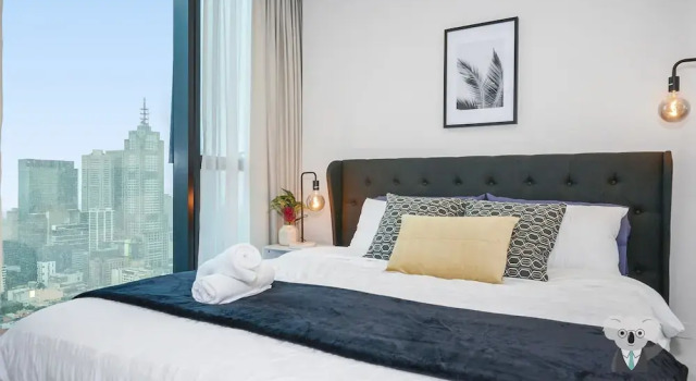 Kozyguru | Mel City 2-Bed Apt With Stunning Views, Забронировать Отель Мельбурн Melbourne Region, рядом с Австралийский институт среднего профессионального и высшего образования