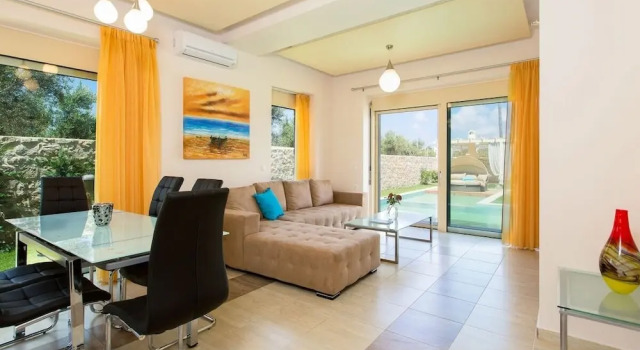 Blue Mare Villa in Rethimno Crete, Забронировать Вилла Неа Магенсия Греция