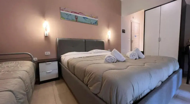 Двухместный номер Deluxe с балконом B&B Villa degli Angeli