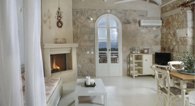 Вилла Superior с видом на море Katikies Manis Suites