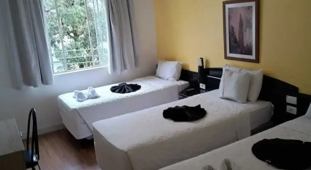 Трёхместный номер Standard Hotel Blumenau