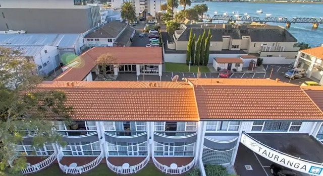 Двухместная семейная студия The Tauranga on the Waterfront