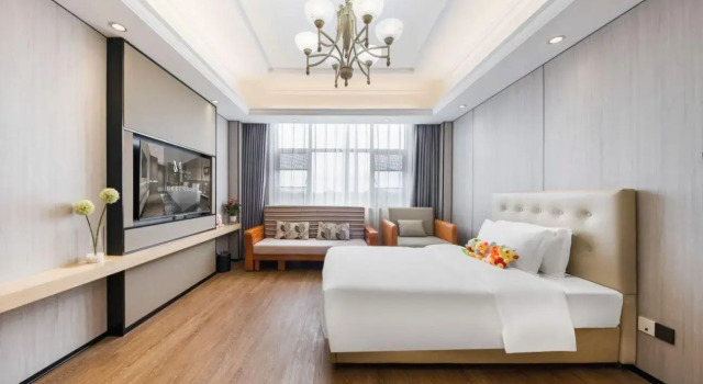Vienna International Hotel (Shenzhen Longhua Qiankeng Metro Station), Rezerwuj Hotel Hotele w Shenzhen z parkingiem, Parking